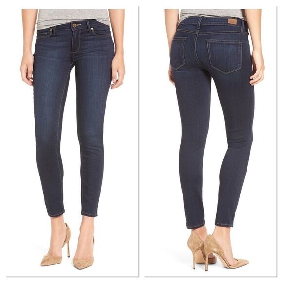 Paige Transcend Verdugo Ankle Skinny Jeans (H8) - Picture 1 of 9
